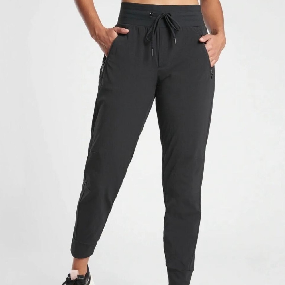 Athleta Black Track Pants